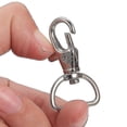 thumbnail image 2 of Keychain Retro Style Carabiner Removable Shape 360 Rotating Keychain For Males (30pcs), 2 of 5