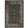 thumbnail image 2 of Berit Distressed Vintage Floral Lattice 5x8 Area Rug in Brown and Beige, 2 of 8