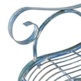 thumbnail image 6 of Safavieh Adult 4 Piece Metal with Loveseat and 2 Chairs Coffee Table, Antique Blue/Blue, 6 of 9