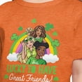 thumbnail image 3 of Barbie - St. Patrick's Day Lucky To Have Great Friends - Toddler And Youth Girls Short Sleeve Graphic T-Shirt, 3 of 5