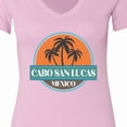 thumbnail image 4 of Inktastic Cabo San Lucas Beach Vacation Women's V-Neck T-Shirt, 4 of 5
