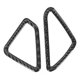 thumbnail image 1 of 2Pcs Dashboard Air Vent Outlet Cover Trim Carbon Fiber Sticker Fit for X5 X6 F15 F16 14‑17 RHD, 1 of 5