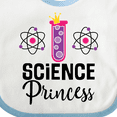 thumbnail image 4 of Inktastic Science Princess Girls Scientist Girls Baby Bib, 4 of 4