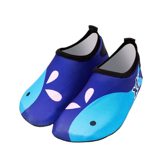 LABSERRON 1 Pair Socks-Like Rubber Water Shoes for Toddlers Boys and Girls Swimming Pool and Beach