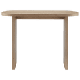 thumbnail image 3 of Bouclair Taupe Natural Wood Console, 3 of 8