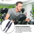 thumbnail image 2 of 2 Pcs Adjustable Exercise Bike Pedal Straps Plastic Cycling Fix Bands, 2 of 8