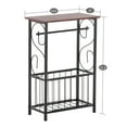 thumbnail image 3 of Goorabbit Bathroom Side Table Magazine Rack Stand Storage Organizer Toilet Paper Holder, 3 of 8