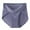 Blue, variant on JeashCHAT Plus Size Women's High Waist Briefs, Solid Color Comfort Cotton Underwear, Breathable Soft Stretch Full Coverage Ladies Panties
