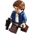 thumbnail image 1 of LEGO Pièces : Minifigurine Star Wars Han Solo avec Blaster de UCS Slave 1, 1 of 1