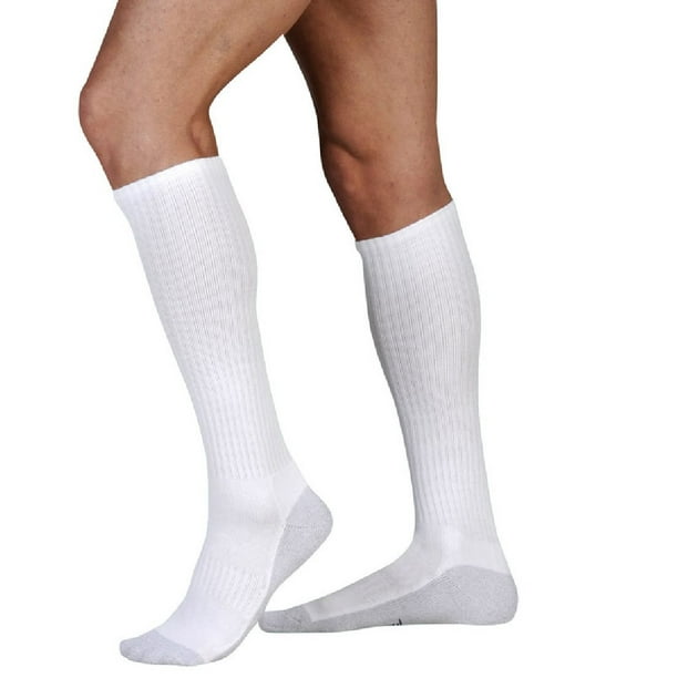 SIGVARIS Sigvaris 1825mmHg Womens Closed Toe Knee High Compression Sock, MS, White Walmart