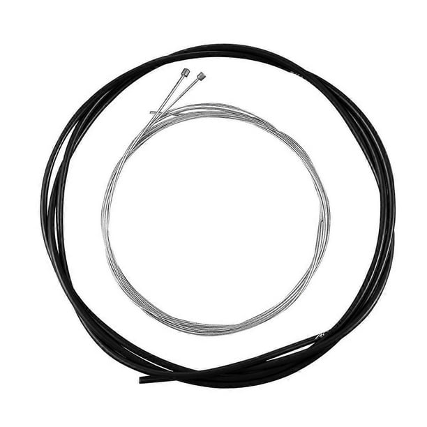 Universal Inner Wire Brake Cable 4 Sets Brake Cable Kit Outer Derailleur Core Protector For Mountain Biking Road Biking Black Corrosion-resistant