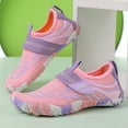 thumbnail image 7 of Ticikt Barefoot Water Shoes for Kids - Wide Toe and Quick-drying Sand Shoes Toddler for Hiking Swim Beach Pool Accessories, Camping Must-Haves for Boys Girls,Color:Pink,Size:13.5, 7 of 7