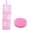 Pink, variant on Mesh Hanging Storage Basket With 3 Compartments Foldable Hanging Storage Organizer Net Bag for Toys Storage, Space Saver Sundries Clothes Bra Underwear Socks Drying Basket