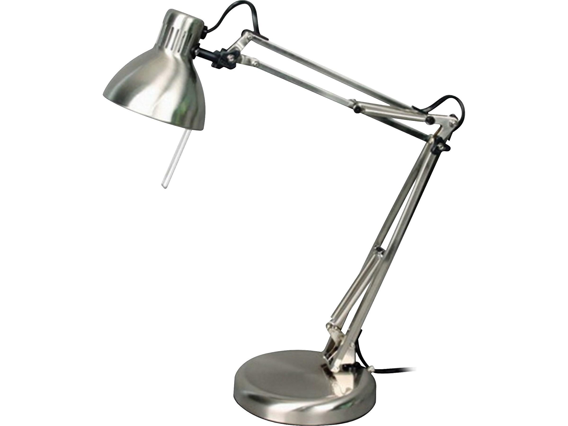 V Light Halogen Desk Lamp 24 Brushed, Nvs Led Table Desk Lamp