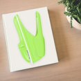 thumbnail image 3 of ZOUSSIQI Stapleless Stapler, Paper Clinch ABS No Staple Stapling Machine Book Paper Staple Free Stapler Binding Hand Tool(Green) CA919-21561, 3 of 9