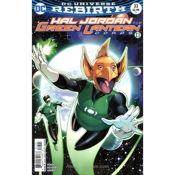 Hal Jordan And the Green Lantern Corps #33A VF ; DC Comic Book