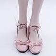thumbnail image 2 of Zapatos de Cuero Sunnimix con Cinturón en El tobillo Tacones Altos para Muñeca, 2 of 8