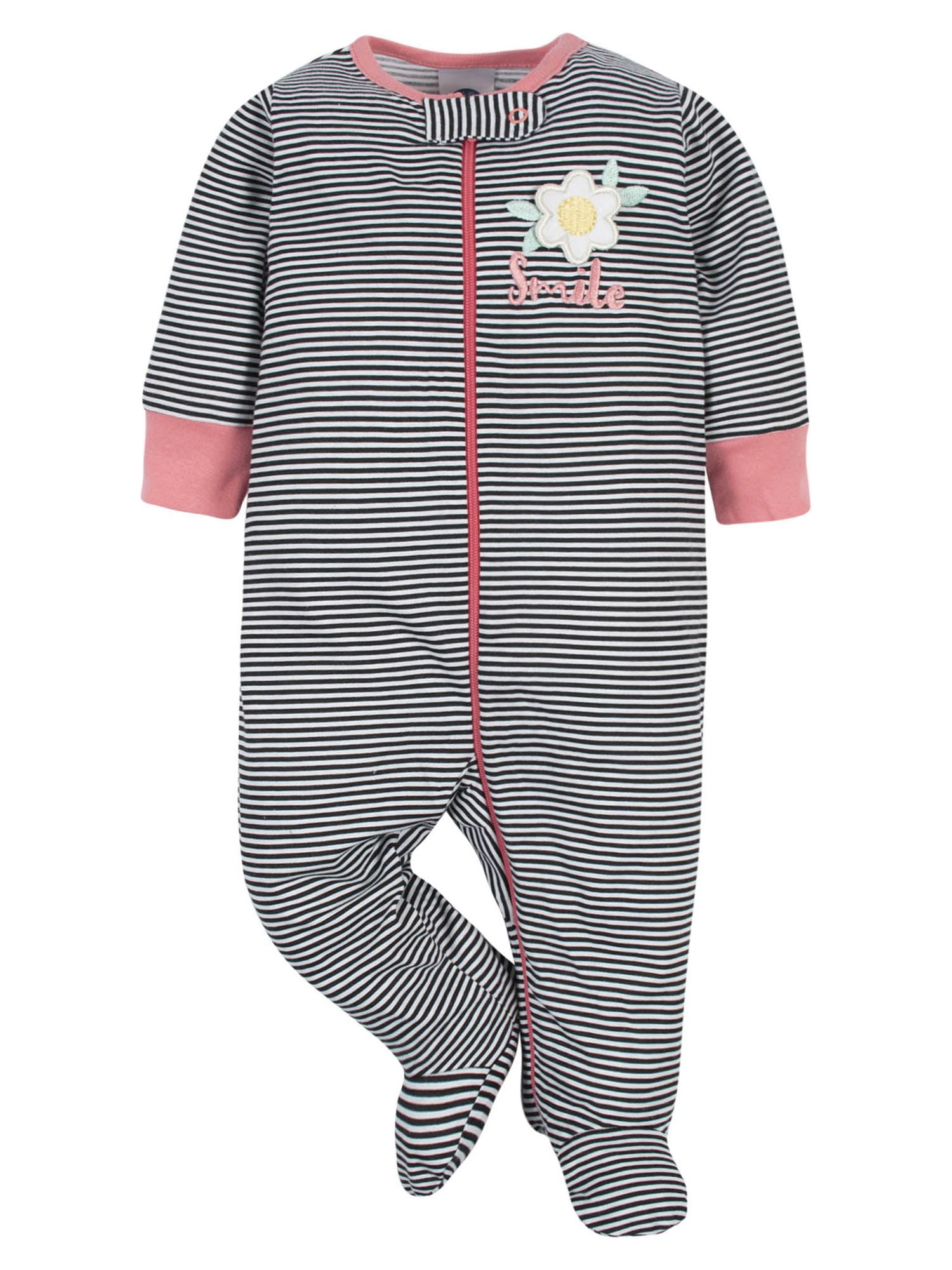 Gerber Baby Girl Sleep 'n Plays, 2-Pack (Newborn-3/6 Months)