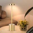 thumbnail image 3 of EIMELI LED Table Lamp USB Dimmable Eye Protect Bedside Night Light (Rose Gold), 3 of 5