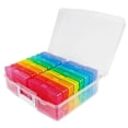 thumbnail image 4 of 16 Inner Cases Plastic Storage Box - 4x6 Inch Clear Photo Boxes & Clear Craft Keeper with Handle, 4 of 4