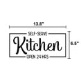 thumbnail image 4 of 32" X 96" Kitchen Pantry Frosted Glass Door Slab Solid Manufactured Wood Standard Door Without Hardware, 4 of 8