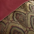 thumbnail image 5 of Chezmoi Collection Paisley 9 Piece Comforter Sets, Queen with Shams, Bed Skirt, Pumpkin Cushion, Euro Sham, 5 of 5