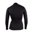 thumbnail image 2 of 32 Degrees Women's Cozy Heat Mock-Neck Top Black Size Small, 2 of 2