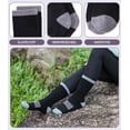 thumbnail image 6 of Womens Merino Wool Hiking Socks Thermal Warm Winter Boot Crew Socks Cushion Work Walking Gift Socks 5 Pairs, 6 of 6