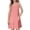 Pink, variant on Liyamei Girl's Sundresses Summer Boho Tie Shoulder Midi Tiered Dresses With Pockets Girls Summer Dresses 3-4 Years