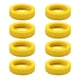 thumbnail image 1 of 8Pcs Suitcase Wheel Protection Cover Set Low Noise Trolleys Case Wheels Protector for Suitcase Wheels Yellow, 1 of 5