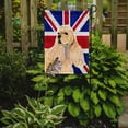 thumbnail image 2 of Carolines Treasures SS4964GF Cocker Spaniel Buff avec Drapeau Britannique Union Jack Taille Jardin, 2 of 3
