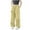 Yellow, variant on ZACPNCV Boys Girls Plain Cargo Pants with Pocket Hip Hop Elastic Waist Drawstring Athletic Joggers Casual Outdoor Trousers Black 7-8 Years