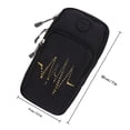 thumbnail image 2 of HONMEET Black Oxford Fabric Arm Wristband for Phone Storage and Outdoor Sports, 2 of 8