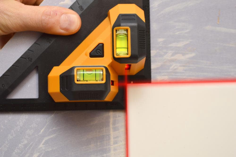 Johnson Level Tiling Laser Level - Durable Line Laser - Red