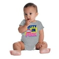 thumbnail image 4 of Pretty In Pink Dubble Bubble Logo Bodysuit Jumper Girls Infant Baby Brisco Brands 12M, 4 of 6