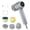 Gray, variant on Smyeviva Electric Spin Scrubber Cordless Power Scrubber with 5 Replaceable Brush Heads LCD Shower Cleaning Brush for Bathroom Car White
