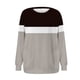 thumbnail image 3 of Gibobby Sudaderas para mujer oferta Sudadera de Cuello Redondo Sudadera de algodón para Mujer Sudadera Ligera(Negro,CH), 3 of 4