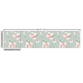 thumbnail image 3 of Ambesonne Pastel Floral Fabric by the Yard Upholstery, Peony Blooms Leaves, 1 Yard, Pale Sage Green Rose, 3 of 5