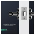 thumbnail image 4 of Door Lock, Tuya Smart Lock Fingerprint Password Bedroom Wooden Door Lock Office Home Ball Lock Handle Smart Lock ,Easy to Install, 4 of 8