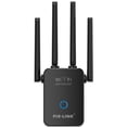 thumbnail image 1 of PIX-LINK WiFi Range Extender Repeater, 2.4GHz 300Mbps WiFi Repeater Wireless Signal Booster, 360 Degree Full Coverage WiFi Extender Signal Amplifier with 4 Band Antennas, 1 of 7