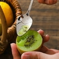 thumbnail image 6 of Thick Stainless Steel Grapefruit Spoon - Durable, Curved Design for Easy Extraction, Perfect for Citrus Fruits, Eco-Friendly Choice, 6 of 10
