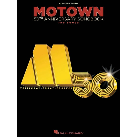 Motown 50th Anniversary Songbook: 100 Songs, (Paperback)