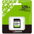 thumbnail image 3 of Kingston Canvas Select Plus 128 GB Class 10/UHS-I (U1) V10 SDXC, 3 of 3