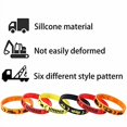 thumbnail image 3 of Pulseras de goma JOVITEC Construction Party Favors, 48 unidades, 3 of 6