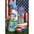 thumbnail image 3 of Briarwood Lane American Picnic Rustic House Flag, 3 of 4