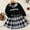 b2 Skirt Set for Girls Black, variant on Skirt Set for Girls Age 6 Toddler Baby Girl Fall Winter Clothes Long Sleeve Lapel Collar Shirt Pullover Pleated Skirt Set Cute Girls Dress
