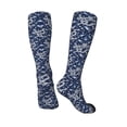 thumbnail image 4 of Daiia Sports Socks Dragon Printed Novelty Crew Socks for Men Women Knee High Socks Cotton Socks Soft & Breathable Support Unisex Socks, 4 of 9