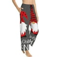 thumbnail image 2 of Kll Womens Chillin With My Gonme Print Pajama Pants Soft Pajama Bottoms For Women Cozy Lounge Pants, 2 of 9