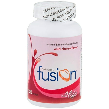 Bariatric Fusion - Complete Chewable Multivitamin and Mineral Supplement - Wild Cherry - 120