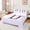 Purple D, variant on Erosebridal Purple Bow B Letter Full Size Sheets, Leopard Cheetah Print Bed Sheets for Girls Kids, 4 Pieces